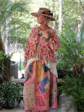 Jaded Gypsy Willow Springs Maxi Skirt